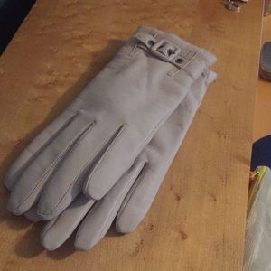 Talbots women's leather gloves